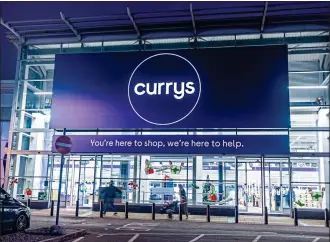  ?? ?? COLD SHOULDER: Currys initially offered only £62.50 for a freezer full of wasted food