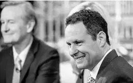  ?? ROY ROCHLIN/GETTY IMAGES ?? Brian Kilmeade, right, will be in Central Florida today to sign copies of “Andrew Jackson and the Miracle of New Orleans: The Battle That Shaped America’s Destiny.”