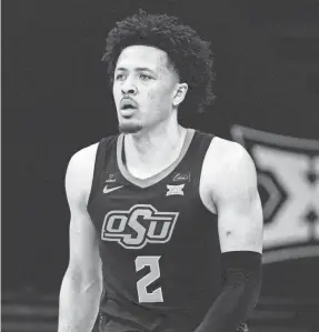  ?? JAY BIGGERSTAF­F/USA TODAY SPORTS ?? Oklahoma State freshman guard Cade Cunningham is the type of player who could carry the Cowboys deep into March.