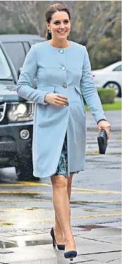  ??  ?? The Duchess spoke out about the pressure on new mothers