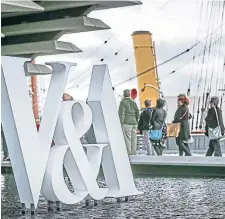  ?? ?? V&A Dundee is one of the project partners.