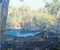  ?? SOFY RAMÍREZ ?? Fueron atendidos reportes de cuatro incendios en varios puntos de la ciudad