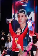  ?? ?? SNK es campeón de Red Bull Batalla Centroamér­ica. lIllY ArCe