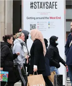  ?? Picture: GETTY ?? SAFETY: Shoppers have rushed out looking for bargains