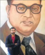  ?? HT PHOTO ?? Ramesh Sarvaiya, one of the victims of the Una flogging, can now quote BR Ambedkar’s works and wants to carry forward the Dalit icon’s legacy by working on ending caste discrimina­tion.