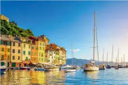  ??  ?? Das malerische Portofino in Italien
