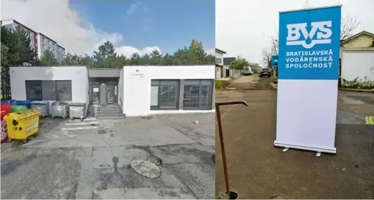  ?? FOTO: GOOGLE MAPS, TASR ?? Takto vyzeralo bývalé kontaktné centrum vodární v Lamači v roku 2022.