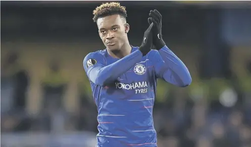  ?? 0 Callum Hudson-odoi thought it was a joke when England Under-21 manager Aidy Boothroyd told him to join up with the senior squad. ??