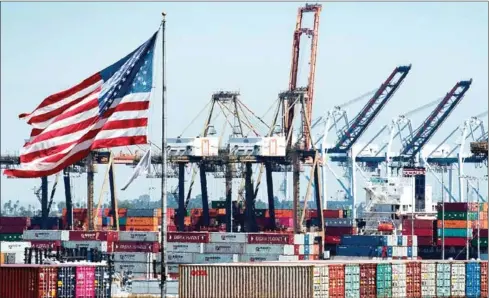  ?? AFP ?? US imports from the Kingdom in the first four months of this year were worth $2.5192 billion, up by 24.43 per cent year-on-year from $2.0246 billion.
