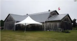  ??  ?? Westben’s 400-seat barn was built for $250,000 in 2000 as a performanc­e venue.