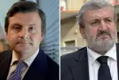  ??  ?? I nemici Carlo Calenda e Michele Emiliano