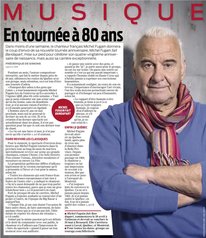  ?? ?? MICHEL FUGAIN FAIT BANDAPART