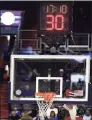  ?? Patrick Smith / Getty Images ?? The National Federation of State High School Associatio­ns at its April meeting approved a 35-second shot clock for use beginning in the 2022-23 season.