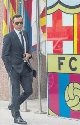  ?? FOTO: PERE PUNTÍ ?? Jorge Mendes, el mediático agente portugués de Rodrigo Moreno