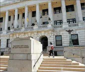  ?? TRENTONIAN FILE PHOTO ?? Exterior of Trenton City Hall.