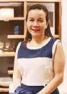  ??  ?? Sen. Grace Poe joins her batchmates in supporting their Shop for a Cause event at Crate & Barrel.