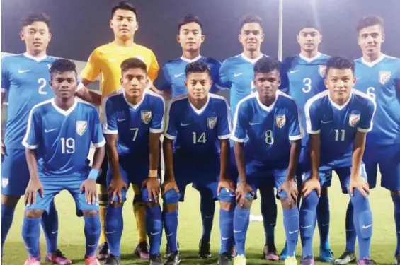  ??  ?? The Indian U- 16 national football team are on exposure tour to Turkey.