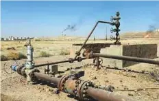  ?? Reuters ?? An oil field in Kirkuk, Iraq. Oil has fallen to near the lowest level in two months after Saudi Arabia and Russia signalled they are ready to restore production.