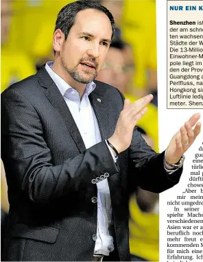  ?? DPA-BILD: JASPERSEN ?? Von 2012 bis März 2015 war Sebastian Machowski Trainer der EWE Baskets Oldenburg