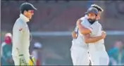  ?? GETTY ?? Australia skipper Tim Paine’s (left) sledging of R Ashwin during the third Test has embarrasse­d Cricket Australia.