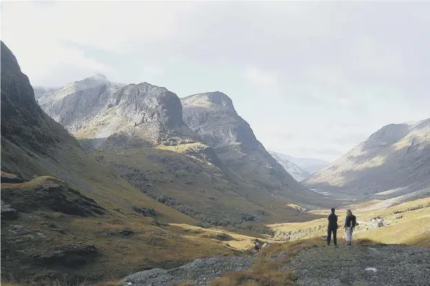  ??  ?? 0 Glencoe is an iconic landscape but the beauty masks a murderous past, with tomorrow marking the anniversar­y of the 1692 massacre, pictured below