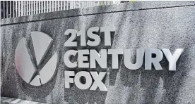  ?? MARK LENNIHAN THE ASSOCIATED PRESS ?? Competing bids from Comcast and Disney for the bulk of Twenty-First Century Fox come as the media companies get more involved in both creating and distributi­ng content.