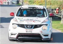  ?? JIM KENZIE FOR THE TORONTO STAR ?? Jim Kenzie’s rally car was a 2014 Nissan Juke RS NISMO Turbo.