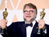  ?? ?? Nel 2018 Guillermo del Toro, messicano, 57 anni