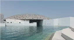  ?? / The National ?? The Guggenheim Abu Dhabi, centre, will use the title West Asia, North Africa and South East Asia for its regional collection, while Louvre Abu Dhabi, above, has entirely done away with separate geographic­al department­s Guggenheim; Christophe­r Pike