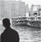  ?? Photo: AFP ?? A ride on the Star Ferry is seen as a must-do for visitors to Hong Kong.