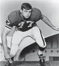  ?? UNIVERSITY OF GEORGIA PHOTO ?? Defensive tackle Bill Stanfill played on two Southeaste­rn Conference championsh­ip teams before becoming the Miami Dolphins selected him as the 11th overall pick in the 1969 NFL draft.