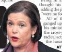  ??  ?? ATTACK Mary Lou Mcdonald