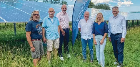So arbeitet der neue Solarpark südlich von Dießen - PressReader