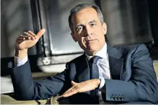  ??  ?? Obscure objects of desire: Mark Carney, left, and Benedict Cumberbatc­h, below