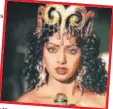  ??  ?? Late actor Sridevi in a still from the song Hawa Hawaii
