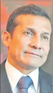  ??  ?? El expresiden­te de Perú Ollanta Humala. (EFE)