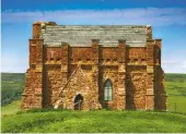  ??  ?? St Catherine’s Chapel offers hope to those pilgrims in search of a husband