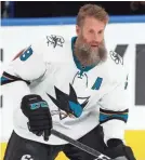  ?? PERRY NELSON/USA TODAY SPORTS ?? After 15 seasons with the Sharks, Joe Thornton will play for the Maple Leafs.