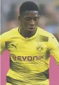  ??  ?? 0 Ousmane Dembele: Missed training with Dortmund.