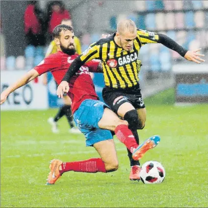  ?? FOTO: MIREYA LÓPEZ ?? Mala racha El Barakaldo visita esta tarde al Real Unión después de haber sufrido dos derrotas seguidas, la última ante el Calahorra