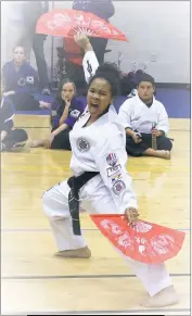  ?? SUBMITTED PHOTO ?? Jade Li-Ming Dofat, 15 (Black Belt), is a member of Team Dofat’s Olympic Taekwondo Sparring Team (www.teamdofat.com) in Waldorf, finished 2016 by winning numerous medals.