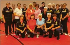  ?? Foto: SV Ehingen/Ortlfingen ?? Seit 50 Jahren treffen sich die Gymnastikd­amen in Ehingen zum Sport. Nach der Co‰ rona‰Pause geht es nun auch wieder voll los.