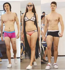  ??  ?? Always hot: Underwear for him and her from Bench Body SS16