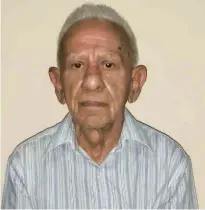  ?? Arquivo pessoal ?? O aposentado Jose Luis Ribeiro, 81, está sem receber sua aposentado­ria desde setembro de 2020
