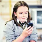  ??  ?? 24/7: many of today’s adults were fortunate to have enjoyed a pre-internet childhood – today’s children haven’t experience­d such a luxury