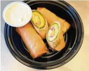  ?? ?? Pickle Fest-Just Dill With It at Austin Landing on Saturday from 3-10 p.m. will feature an array of pickle concoction­s including pickle egg rolls from Little Boijon Asian Cuisine.