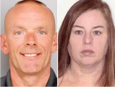  ??  ?? Prosecutor­s have charged Melodie Gliniewicz with taking part in a scheme by her deceased husband, disgraced Fox Lake police Lt. Joseph Gliniewicz, to embezzle funds from a police youth program.
| FILE PHOTOS