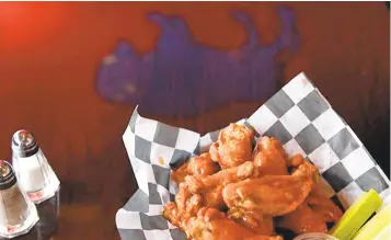  ?? STAFF FILE ?? Norfolk-based The Dirty Buffalo makes buffalo sauces so good they win prizes in Buffalo, against wings from Buffalo.