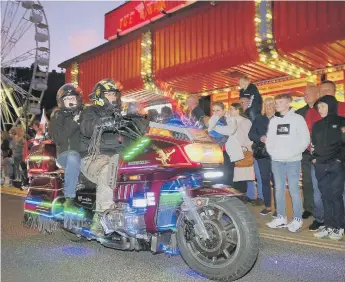  ?? ?? The Goldwing Light Parade will return for the first time in three years.