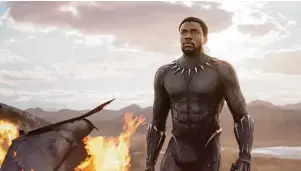  ??  ?? Prinz T’challa versucht als Black Panther seine Heimat zu schützen.